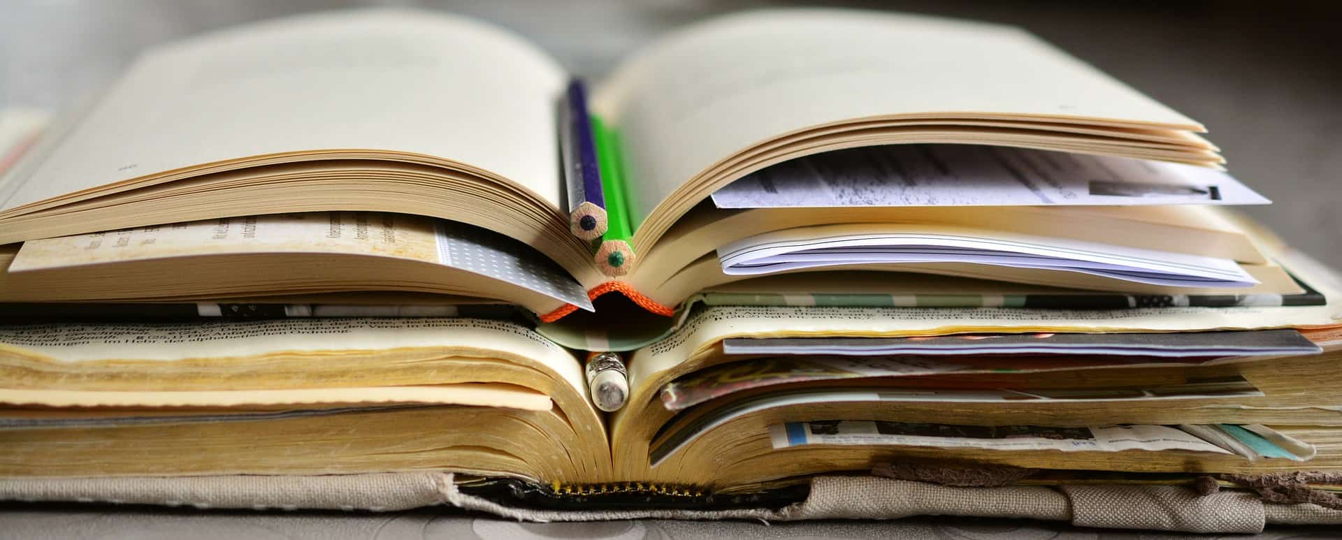 Stack o' books - certification exam